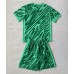 Camiseta Brasil Portero Primera Equipación Replica Copa America 2024 para niños mangas cortas (+ Pantalones cortos)